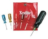 Xcelite Mini Screwdriver Set, Slotted & Phillips, 6 Pc