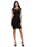 Jax Women's Satin Lace Combo Dress