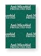 Tough Guy 2NTJ4 Antimicrobial Scouring Pad, Green, PK 20