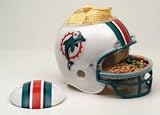 Miami DOLPHINS NFL PARTY Chips Etc SNACK HELMET