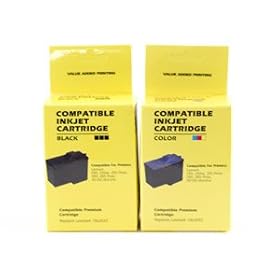 Compatible Lexmark Ink Cartridges 82 and 83 Valu 2-Pak: 1 black 1 color: X5150, X6150,... by PG
