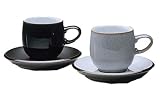 Denby Jet Grey Small Curve Mug