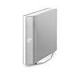 Seagate Free Agent Desk externe Festplatte ST305004FDD2E1-RK 500 GB HDD, 8,9 cm (3,5 Zoll), USB 2.0, silber