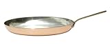 Mauviel M'Heritage M150B 6525.35 14-Inch Oval Frying Pan with Bronze Handle Mauviel M'Heritage M150B 6525.35 14-Inch Oval Frying Pan with Bronze Handle