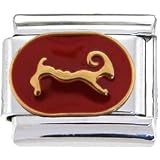 RED Zodiac Sign ARIES Italian Charm