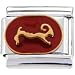 RED Zodiac Sign ARIES Italian Charm