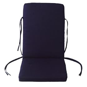 Navy Chair Cushion by 