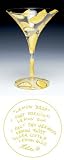 LOLITA MARTINI GLASS - LEMON DROP NIB New Gift