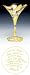 Discontinued Lolita Glassware Martini - Lemon Drop