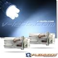 2 HID WHITE 6 LED LIGHT BULBS 194 168 158 2825 W5W s