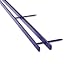 GBC VeloBind Easy-Editing Reclosable Binding Spines, 4 Pin Spines, Blue, 200 Sheet Capacity, 25 Spines (9741631)