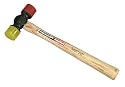Vaughan SF12 12-Ounce Soft-Face Hammer, 1 3/8-Inch Face Diameter, 12 1/2-Inch Long.