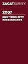 Zagat Survey 2007 New York City Restaurants