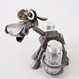 Review Bandana Yardbirds  / BANDANA/YARDBIRDS COLLECTION Metal COW Cattle SALT And PEPPER SHAKER Holder