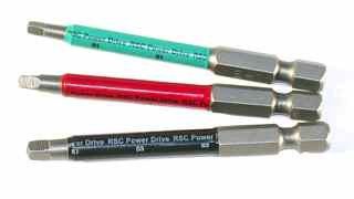 Driver Bits #1,2,&3 Square (3