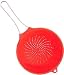 SiliconeZone 9.25 Flexible Strainer, Red