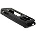 Clip-on Rubber Coated Case for Sony Ericsson W580, Black
