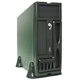 Powmax MATX3304-B - Desktop - micro ATX - black - power supply 230 Watt
