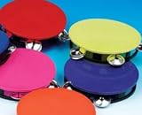 Assorted Tambourines 5 1/2 (12/PKG)