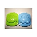 Set of Two Egg Molds (Car and Fish)