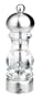 Peugeot Senlis Stainless Steel & Acrylic Salt Mill