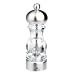 Peugeot Senlis Stainless Steel & Acrylic Salt Mill