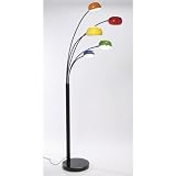 RETRO DESIGN LOUNGE STEHLAMPE LAMPE FIVE FINGERS COLORE 5 farbig