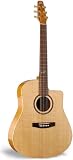 Seagull Artist Cameo Cutaway Acoustic Guitar with Deluxe Tric Case