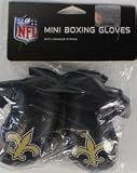 New Orleans Saints NFL Rearview Mirror Mini Boxing Gloves