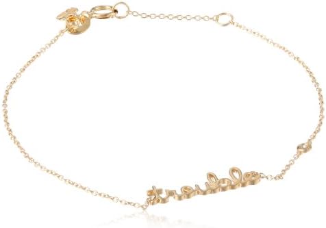 Shy by Sydney Evan Trouble Diamond Bezel Yellow Bracelet, 6.75"