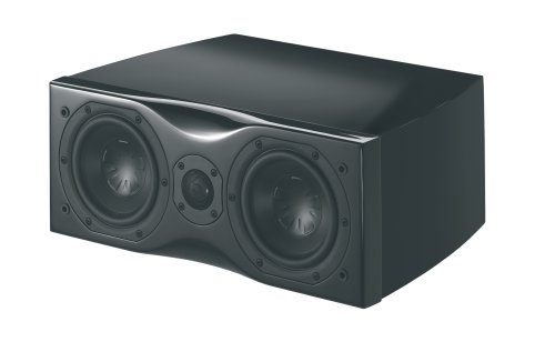 MB Quart Alexxa C-One 3-way 150W Center Channel Speaker, Piano Black