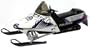 MLB 1:18 Polaris Snowmobile - Rockies