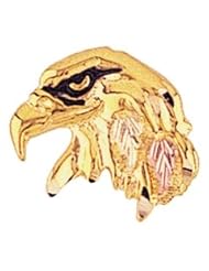 Black Hills Gold - Tie Tack - Eagle Head