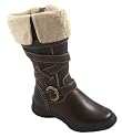 Link Julisa Kids / Girl's Fur & Straps Boots in Brown
