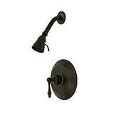 Elements of Design EB3635ALSO St. Louis Single Handle Shower Faucet, 7-1/2 Diameter Escutcheon, Oil 