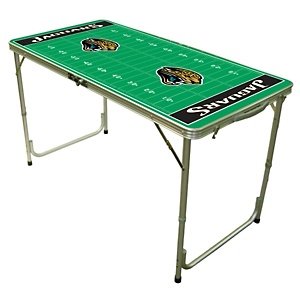 Jacksonville Jaguars 2x4 Tailgate Table