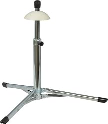 Hamilton Trumpet Stand, Chrome Finish