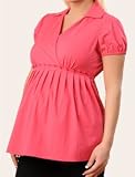 Motherhood Maternity: Short Sleeve Empire Waist Maternity Shirt