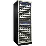 Danby 166 Bottle Wine Refrigerator (2-Temp - Built-In) (Stainless Steel Door