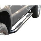 Mitsubishi Endeavor 07-10 - 3 Inch Round Side Step Bar - Powder Coated - Black by Restyling Ideas
