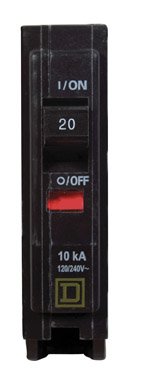 YOUR ONE SOURCE(SQUARE D) QO120 "QO" SINGLE POLE CIRCUIT BREAKER