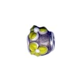 Eve's Addiction Lemon Flowers Glass Bead - Pandora Bead & Bracelet Compatible