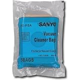 SANYO SCP5A PAPER BAG 5PCS for SCT2900 SERIES SCY130 ACCESSORIES MISC.