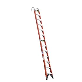 Werner SPF13-1 13-Foot 300-Pound Duty Rating Fiberglass Straight Posting Ladder