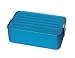 Sigg Maxi Aluminum Box (9.0" X 5.7" 3.0", Blue Metallic)