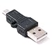 HDE (TM) USB 2.0 Type A Male to Mini 5-Pin Adapter