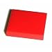 Lego Building Accessories 2 x 2 Red Smooth Tile, Bulk - 50 Pieces per Package
