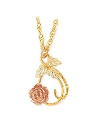 Black Hills Gold Necklace - Rose Necklace