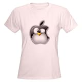 Like an apple Geek Women's Light T-Shirt by CafePress
