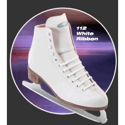 Riedell White Ribbon F112 Figure Skate